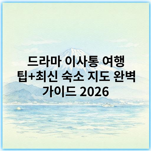 드라마 이사통 여행 팁+최신 숙소 지도 완벽 가이드 2026 - 핵심 키워드: 여행 이사 통 팁