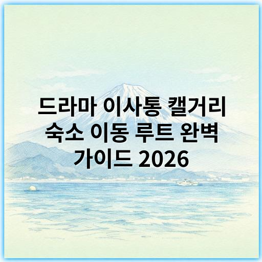 드라마 이사통 캘거리 숙소 이동 루트 완벽 가이드 2026 - 이사통 캘거리 숙소 이동 루트에서 가장 중요한 핵심 키워드는
"캘거리 숙소 이동 최적 경로"입니다.